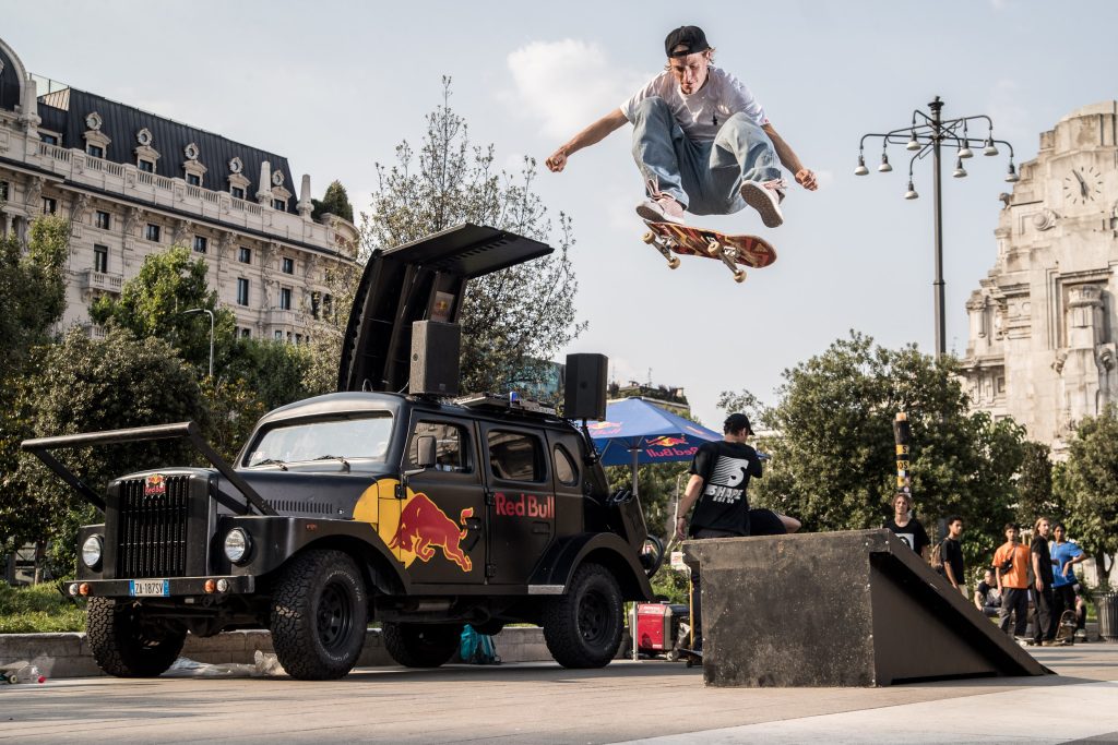 Nicola Giordano – fs flip, Red Bull Skate Week